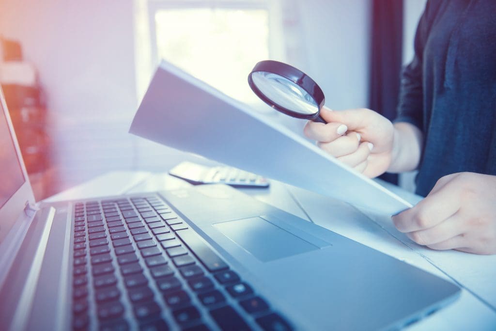 going over an SEO strategy carefully