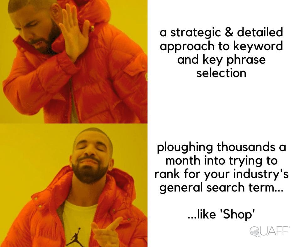SEO Jargon surrounding keywords is frightening